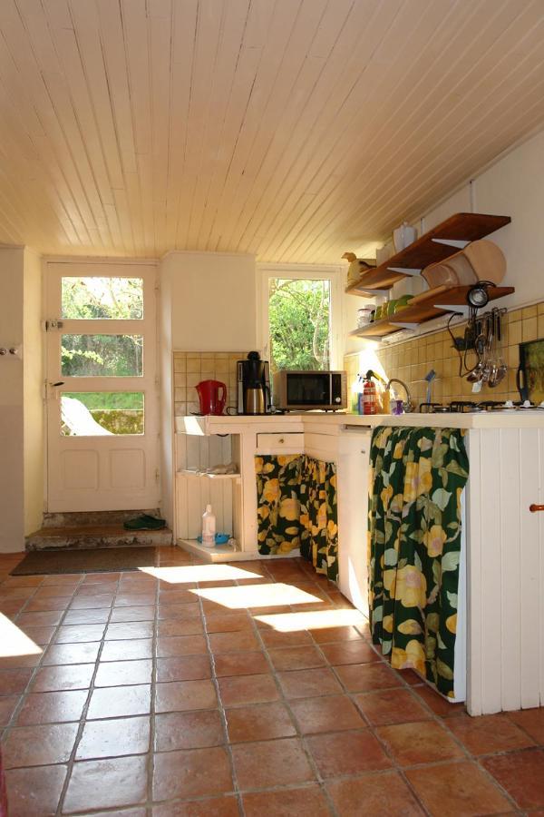 Lovely Rural And Quiet Farmhouse With Natural Swimming Lake Parsac Exterior photo